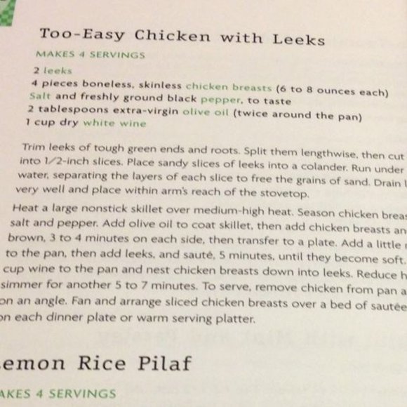 Quick Meals Cookbook, Rachael Ray 30-Minute Meals Vol. 2 - Picture 8 of 10